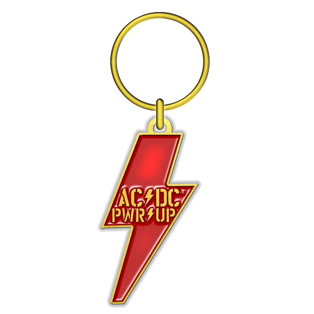 AC/DC 乐队官方纪念品 进口原版钥匙扣 Power Up (Keyring)